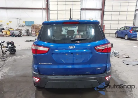 2021 Ford Ecosport S z USA, uszkodzony, nr VIN MAJ6S3FL3MC409188